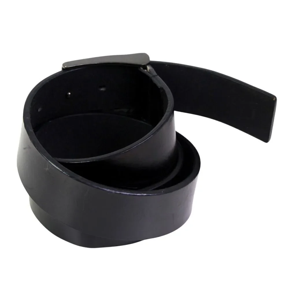 Kenneth Cole SADDLE BLACK REAL LEATHER 1.5